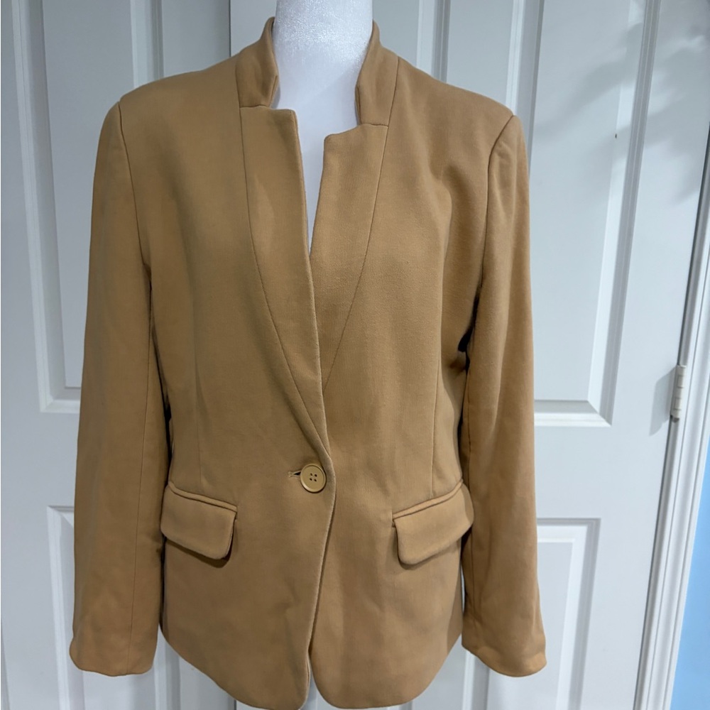 Chic Camel Blazer for Women
